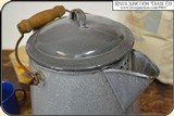 Coffee Pot - Grey Enamel One Gallon - 9 of 11
