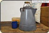 Coffee Pot - Grey Enamel One Gallon - 3 of 11
