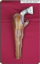Colt and Remington holster- Plain SAA 7-1/2 and 8 inch. barrel - 1 of 11