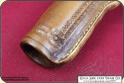 Colt and Remington holster- Plain SAA 7-1/2 and 8 inch. barrel - Image 8 of 11