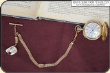 (Make Offer) Killer Antique Watch Chain Mother of Pearl Fob - 3 of 10