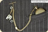 (Make Offer) Killer Antique Watch Chain Mother of Pearl Fob - 2 of 10