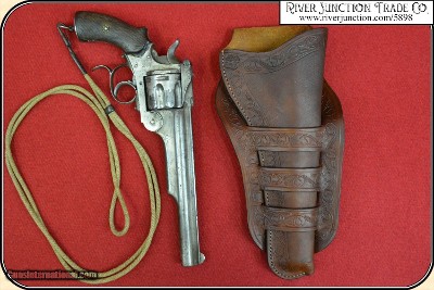 Triple loop holster for 7 1/2 & 8 inch barreled Frontier era revolvers RJT#5898 - Image 11 of 20