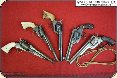 Triple loop holster for 7 1/2 & 8 inch barreled Frontier era revolvers RJT#5898 - Image 19 of 20