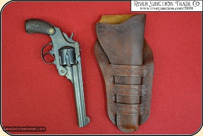 Triple loop holster for 7 1/2 & 8 inch barreled Frontier era revolvers RJT#5898 - Image 7 of 20