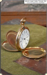 (Make Offer) Gold Pocket Watch - Illinois Watch Co. movement - 1 of 17