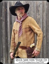 (Make Offer ) Vintage elk hide old cavalry scout jacket - 2 of 7