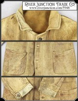 (Make Offer ) Vintage elk hide old cavalry scout jacket - 7 of 7