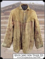 (Make Offer ) Vintage elk hide old cavalry scout jacket - 3 of 7