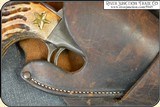 Classic Herman H. Heiser holster for a 4 3/4 or 5 1/2 inch Colt SAA - 8 of 11