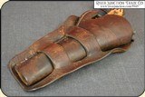 Classic Herman H. Heiser holster for a 4 3/4 or 5 1/2 inch Colt SAA - 9 of 11