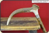 (Make Offer) Stag Handled Walking Cane - 4 of 13