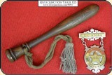 Victorian Policemens small club "TRUNCHEON". Carried in the pocket with tassel out. - 5 of 10