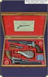 Unfired Cased Pair 1st. Year of Production Navy Arms Revolvers - 1 of 24