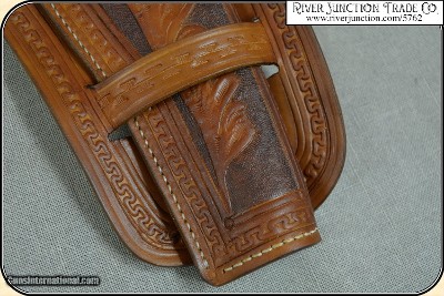 Holster for a Colt Dragoon copy of an original in the River Junction Collection - Image 9 of 13