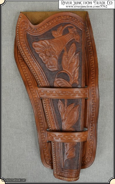 Holster for a Colt Dragoon copy of an original in the River Junction Collection