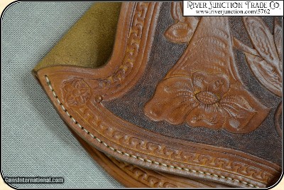 Holster for a Colt Dragoon copy of an original in the River Junction Collection - Image 6 of 13
