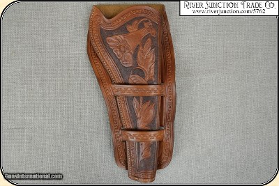 Holster for a Colt Dragoon copy of an original in the River Junction Collection - Image 2 of 13