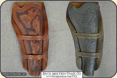 Holster for a Colt Dragoon copy of an original in the River Junction Collection - Image 4 of 13