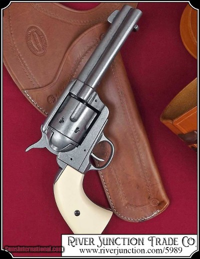 Non- firing 1873 Colt. simulated Ivory grips