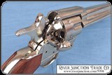 Non-firing Replica Pistol - 7 1/2 in. Nickel Finish SA - 6 of 6