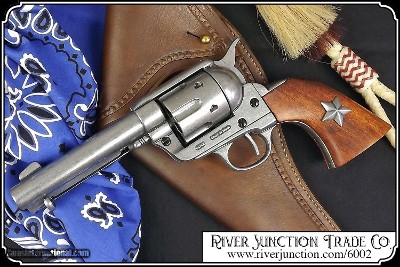 Non-firing pistol - M1873 Gray with Star - Image 2 of 8