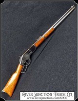 Non-firing Full nickel plated M1866 Repeating Rifle - 1 of 7