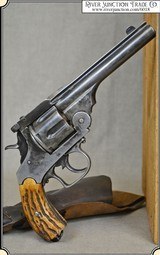 Copy of a Smith & Wesson Double Action Frontier .44-40 with bone grips - 1 of 19