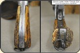 Copy of a Smith & Wesson Double Action Frontier .44-40 with bone grips - 7 of 19