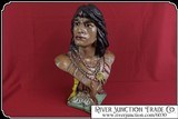 Original antique "Hiawatha" bust - 2 of 9