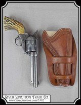 Lined Traditional Cheyenne holster Right Handed Draw 4 3/4 - 5 1/2 - 2 of 6