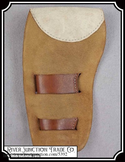 Lined Traditional Cheyenne holster Right Handed Draw 4 3/4 - 5 1/2 - Image 4 of 6