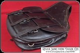 1918 US Cavalry Leather Saddlebags Antique - 14 of 16