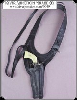 Ace in the Hole Black - The Gambler's Shoulder Holster - for Extra Small revolvers