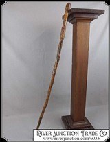 Serpent Cane carve from one piece - 2 of 7