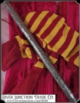 ( Make Offer) Engraved Silver Plated Walking Stick Cane - 8 of 8