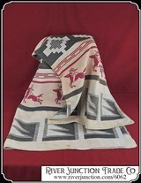 Beacon Blanket with Indian on horse back - 1 of 10
