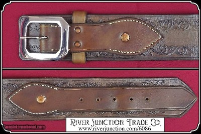 Old West Cartridge Belt - Image 3 of 6