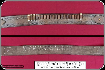 Old West Cartridge Belt - Image 5 of 6