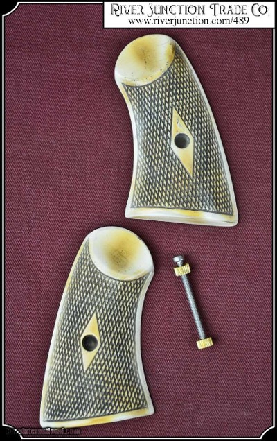 Grips ~ Schofield Checkered Grip