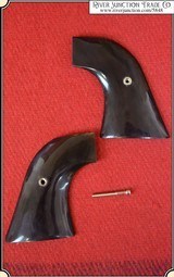 Old Vaquero and other Ruger Grips ~ Hand made Buffalo Horn two piece - 1 of 7