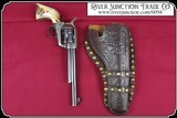 Antique holster for 7 1/2 inch barreled Colt SAA, S&W and others - 4 of 10