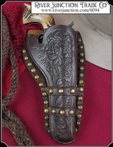 Antique holster for 7 1/2 inch barreled Colt SAA, S&W and others - 1 of 10