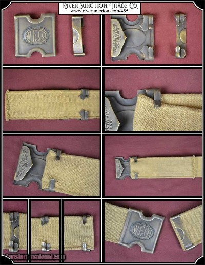 Belt - 12 Gauge Shot Gun Web Belt - With Buckle - Image 2 of 3