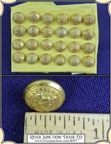 Card of Antique US Marine Uniform Buttons - 3 of 6