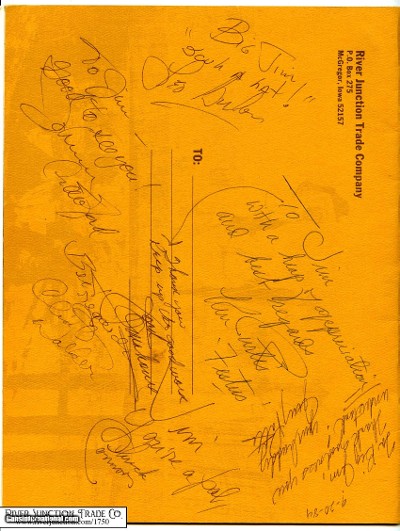 TV Western Stars 7 Autographs