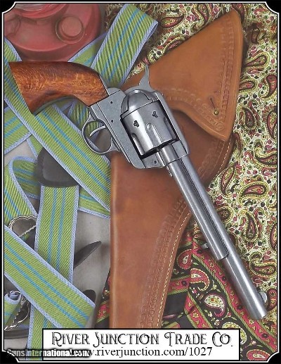 Non- firing pistol - M1873 Old West Revolver Gray 7 in.