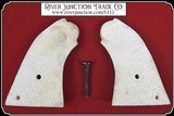 Grips ~ natural white bone For your 1858 Remington - 8 of 10