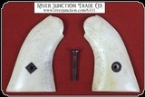 Grips ~ natural white bone For your 1858 Remington - 6 of 10