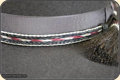 5 strand horse hair hat band - Image 3 of 10